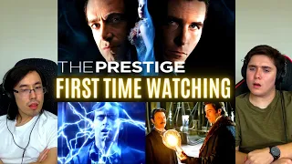 REACTING to *The Prestige* THIS IS INCREDIBLE!! (First Time Watching) Nolan Movies