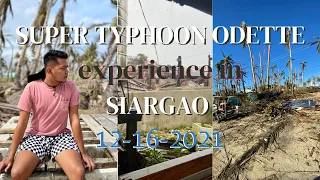 Siargao was hit by super typhoon Odette (Rai) real video footage