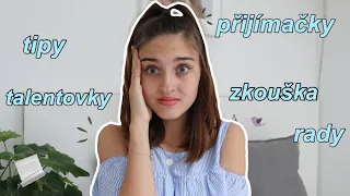 PŘIJÍMACÍ ZKOUŠKY! moje střední, talentovky, tipy a rady | Amy's World