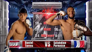 KSW Free Fight: Daniel Torres vs. Salahdine Parnasse 1
