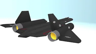 SR 71 Black Bird 3D model