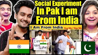 I am From India Hug Me or Slap Me in Pakistan | I am From India Social Experiment in Pakistan