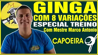 Ginga com 8 variações - Especial treino com Mestre Marco Antonio