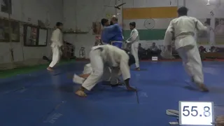 Maximum Judo Throws in One Minutes