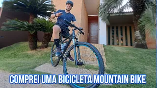 COMPREI A BICICLETA ROCK EVO DA SENSE #sense #mountainbike