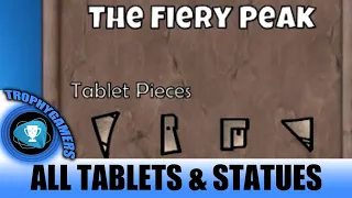 Ice Age Scrat's Nutty Adventure - The Fiery Peak All Tablet Pieces & Statues Location