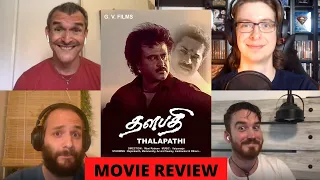 Thalapathi MOVIE REVIEW!!! w/  @Jimmy Cage   | Rajinikanth | Mammootty | Shobhana | Mani Ratnam