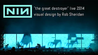 Nine Inch Nails "The Great Destroyer" 2014 Live Visual Design / Glitch Art by Rob Sheridan