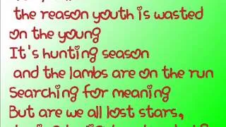 Lost Stars - Adam Levine Lyrics