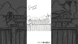 What Is Your Cat Doing Beyond the Fence? | Simon's Cat Extra #shorts