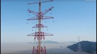 World's highest transmission towers to be put into service