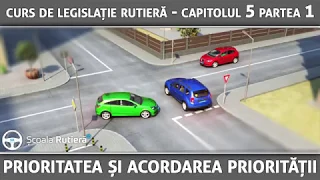 Curs de legislație rutieră - Cap 5 Part 1 - Prioritatea și acordarea priorității