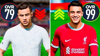 RECONSTRUI A CARREIRA DO COUTINHO! EAFC 24