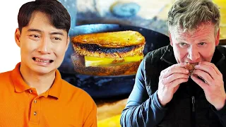 Gordon Ramsay Messed Up The Simplest Dish (Grilled Cheese)