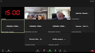 Sessão Ordinária Híbrida por Videoconferência da Câmara Criminal do TJSE - 14.03.2023