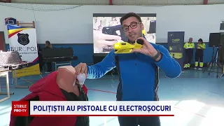 Dispozitive cu electroşocuri au intrat în dotarea poliţiştilor din Bucureşti