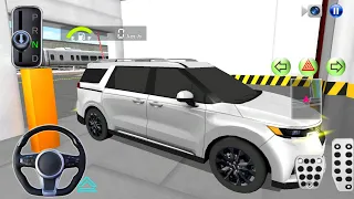 New Parking Enforcement SUV Car KIA Carnival Drive! 3D Driving Class 2024: Car Game Android Gameplay