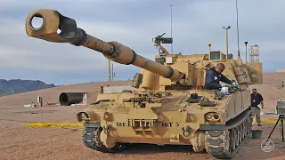 Wie stark ist die Haubitze M109A6 Paladin und schießt sie wirklich so weit?