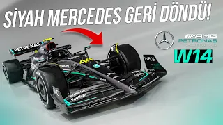 MERCEDES'in KORKUTUCU SİYAH F1 ARACI: Mercedes W14 Tanıtıldı! - F1 2023 Mercedes Lansmanı