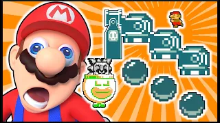 20 WEIRD Ways to Use Gizmos in Mario Maker 2