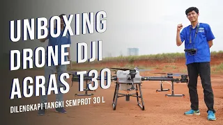 Unboxing Drone DJI Agras T30 - Kapasitas Tangki Lebih Besar