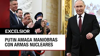 Putin amaga con ejercicios nucleares si Occidente envía tropas a Ucrania