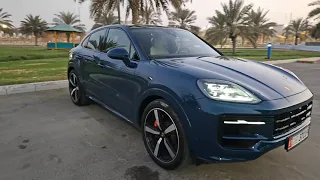 New Porsche Cayenne S Coupe 2024: walkaround & Driving (Interior / exterior / exhaust sound)