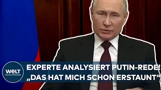 WLADIMIR PUTIN: Analyse seiner Rede! "Das Ausmaß an Geschichtsrevisionismus hat mich schon erstaunt"