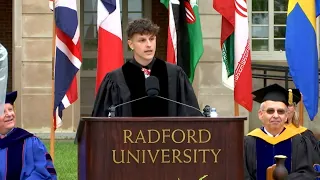 Nick Mayhugh Inspiring Commencement Speech at Radford University 2022!