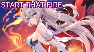 ( Nightcore ) Start That Fire - ÉWN & Whogaux