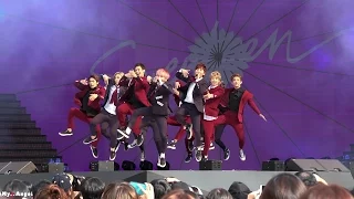 [직캠] 150912 음악중심 세븐틴 만세