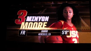 trojancandy.com:  See the Introduction of the Women of Troy Basketball Team
