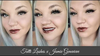 Tatti Lashes x Jamie Genevieve | Review & Try-On