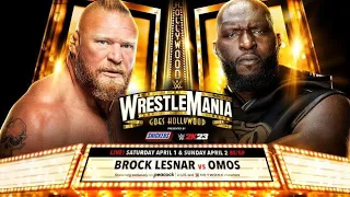 Brock Lesnar vs Omos Match Confirmed At WrestleMania 39