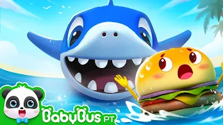 O Burguinho e Bebê Tubarões 🦈 | Burguinho e Amigos | Desenhos Animados em Português | BabyBus
