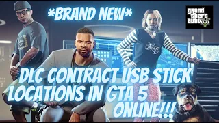 *BRAND NEW*DLC CONTRACT USB STICK LOCATIONS IN GTA 5 ONLINE!!!