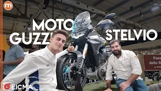Moto Guzzi Stelvio 2024 | A EICMA 2023 la versione definitiva della crossover super tecnologica
