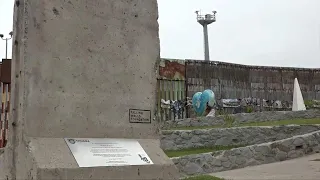 Berlin Wall relic gets a 'second life' on US-Mexico border as Biden adds barriers