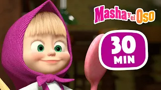Masha y el Oso 🐻👧Un Pariente Lejano 🐼 Сolección 34 🎬 30 min 🤩 Dibujos animados