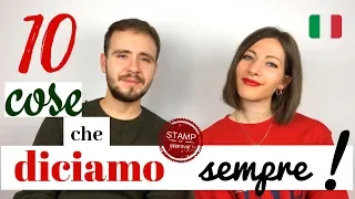 10 Things Italians Say EVERYDAY! 😂 Learn Italian Expressions and Words with LearnAmo