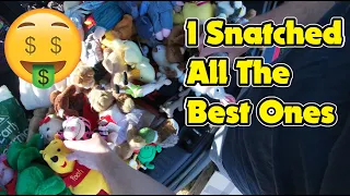 I Had To Dive In Their Boot To Get The Plushies First! (Retro Items Found)