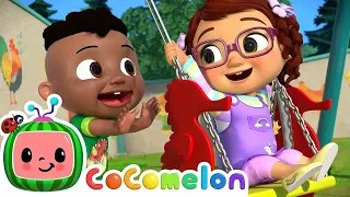 Play Outside Recess Song 🍉 CoComelon Nursery Rhymes & Kids Songs 🍉🎶Time for Music! 🎶🍉