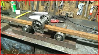 Machine from Channel and Bearings for Profile Pipe