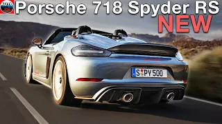 NEW 2024 Porsche 718 Spyder RS - Visual REVIEW