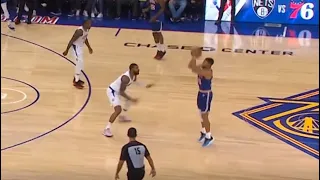 Steph Curry Sinks 2 Crazy Three Pointers in Clutch!