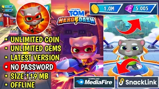 Download Talking Tom Hero Dash Mod Apk Terbaru 2023 - No Password & Unlimited Coin