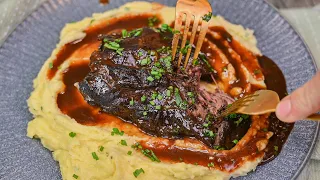 Learn How to make Braised Beef Cheeks So Deliciously❗️The Best Slow Cooked Beef❗️🔝