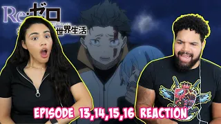 Re:ZERO IS SO DARK! Re:ZERO Episode 13, 14, 15, 16 REACTION + DISCUSSION