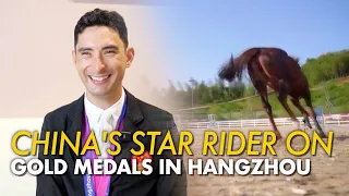 Hua Tian: China's star rider and national team make history by claiming first-ever equestrian gold