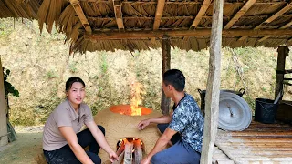 How to make a wood stove from clay, make a fence around the farm | Nhệ Nhàng Building Life